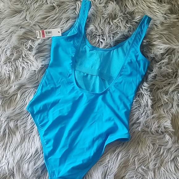 NwT blue one piece swimsuit - Picture 4 of 4